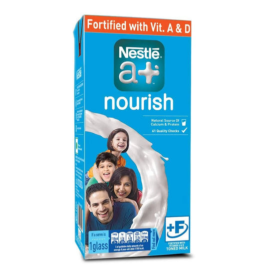 10x Nestle A+ Toned Milk, 10KG (1 L Carton x10)
